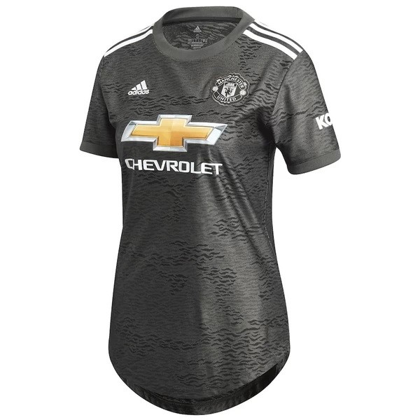 Trikot Manchester United Auswarts Damen 2020-21 Schwarz Fussballtrikots Günstig